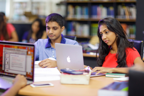 Cambridge O Level students at Lumina Global School